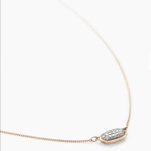 COPY - Lisa Pendant Necklace Diamond And 14k Rose…